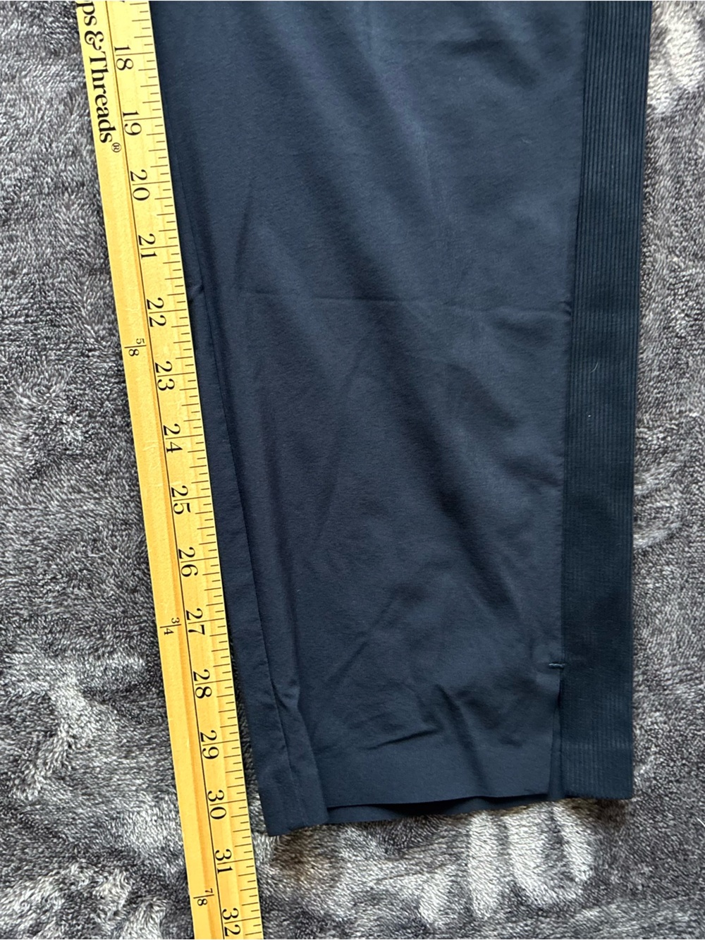 Athleta Womens Brooklyn Mid Rise Ankle Pant Navy Size 8 Tall Travel Work #198671 - Picture 11 of 11